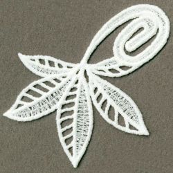 FSL Leaves Bookmark 03 machine embroidery designs