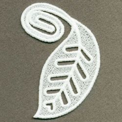 FSL Leaves Bookmark 06 machine embroidery designs