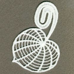 FSL Leaves Bookmark 08 machine embroidery designs