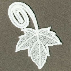 FSL Leaves Bookmark 10 machine embroidery designs