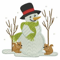 Snowmen 2 machine embroidery designs