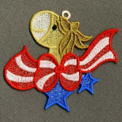 FSL Patriotic Pony 04 machine embroidery designs
