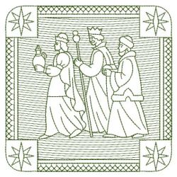 Embossed We Three Kings 02(Sm) machine embroidery designs