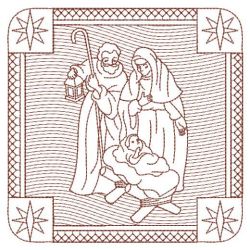 Embossed We Three Kings 03(Lg) machine embroidery designs