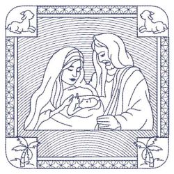 Embossed We Three Kings 10(Lg) machine embroidery designs