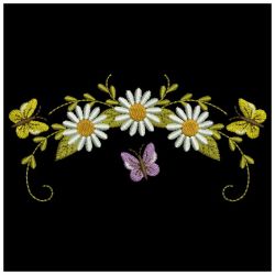 Beautiful Daisies 04 machine embroidery designs