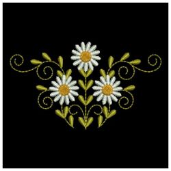 Beautiful Daisies 12 machine embroidery designs