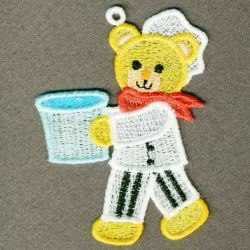 FSL Teddy Chef 02 machine embroidery designs