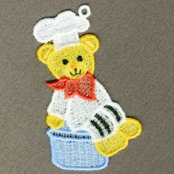 FSL Teddy Chef 03 machine embroidery designs