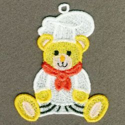 FSL Teddy Chef 05 machine embroidery designs