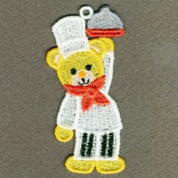FSL Teddy Chef 06 machine embroidery designs