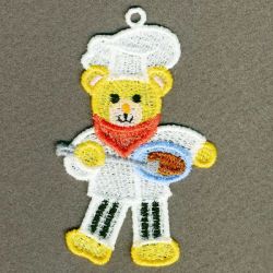 FSL Teddy Chef 08 machine embroidery designs