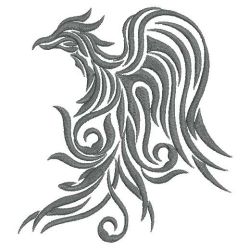 Tribal Phoenix 03(Lg) machine embroidery designs