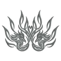 Tribal Phoenix 06(Md) machine embroidery designs