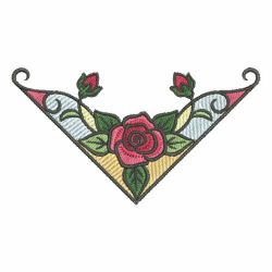 Stained Glass Roses machine embroidery designs