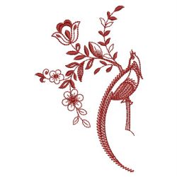 Redwork Birds 02(Md) machine embroidery designs