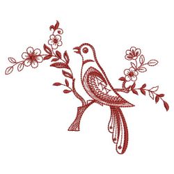 Redwork Birds 03(Sm) machine embroidery designs