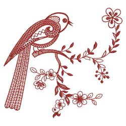 Redwork Birds 05(Sm) machine embroidery designs