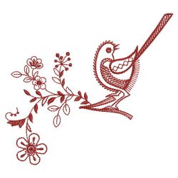 Redwork Birds 10(Sm) machine embroidery designs