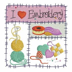 I Love Sewing 07 machine embroidery designs