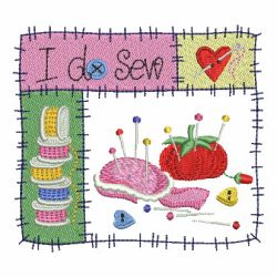 I Love Sewing 10 machine embroidery designs