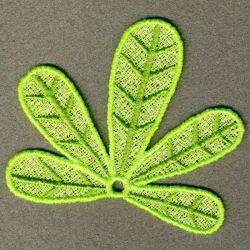 FSL Leaves Bookmark 2 10 machine embroidery designs