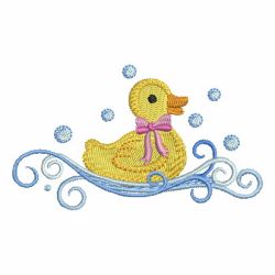 Bathtime Rubber Ducky 10 machine embroidery designs