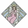 Stained Glass Angels 07