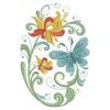 Rosemaling Butterflies 02(Md)