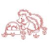 Redwork Hedgehogs(Sm)