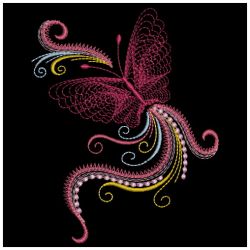 Neon Butterflies 3(Sm) machine embroidery designs