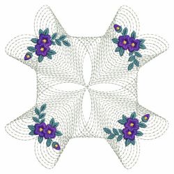 Floral Enticement Quilt 2 01(Lg) machine embroidery designs