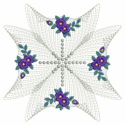 Floral Enticement Quilt 2 02(Sm) machine embroidery designs