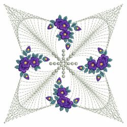 Floral Enticement Quilt 2 04(Sm) machine embroidery designs