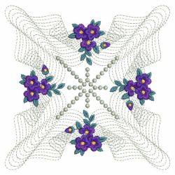 Floral Enticement Quilt 2 07(Md) machine embroidery designs