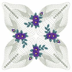 Floral Enticement Quilt 2 08(Sm) machine embroidery designs