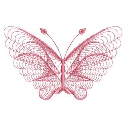 Rippled Butterflies(Lg) machine embroidery designs