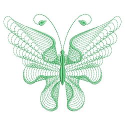 Rippled Butterflies 04(Lg) machine embroidery designs