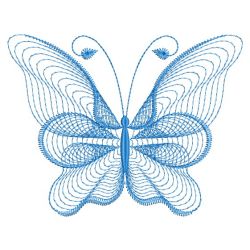 Rippled Butterflies 10(Md) machine embroidery designs