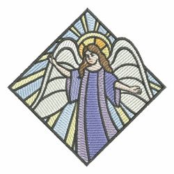 Stained Glass Angels 02