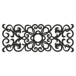 Wrought Iron 07(Lg) machine embroidery designs