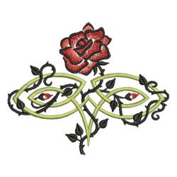 Celtic Roses machine embroidery designs