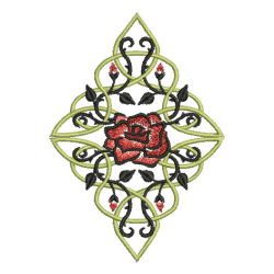 Celtic Roses 07 machine embroidery designs