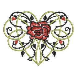 Celtic Roses 09 machine embroidery designs
