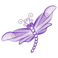 Rippled Dragonflies 04(Md) machine embroidery designs