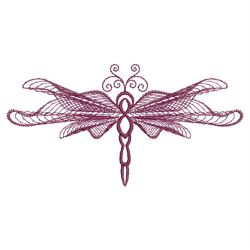Rippled Dragonflies 05(Md) machine embroidery designs