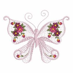 Rippled Butterflies 2 01(Md) machine embroidery designs