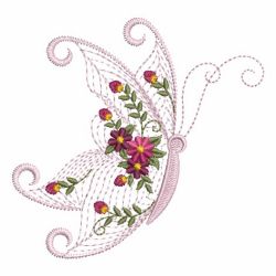 Rippled Butterflies 2 09(Lg) machine embroidery designs