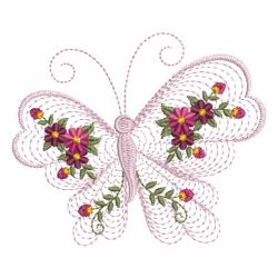 Rippled Butterflies 2 10(Lg) machine embroidery designs