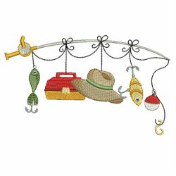 Clothesline 01(Md) machine embroidery designs